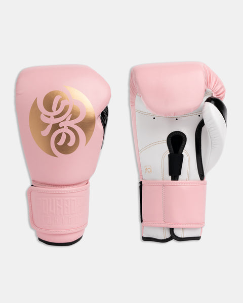 Exile S.T Series Gloves - Euphoria (Baby Pink/Gold/White/Black)