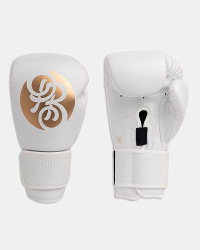 Exile S.T Series Gloves - Gold Digger (White/White/Gold)