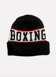 Powrbox Boxing Team Beanie (Black/White/Red).
