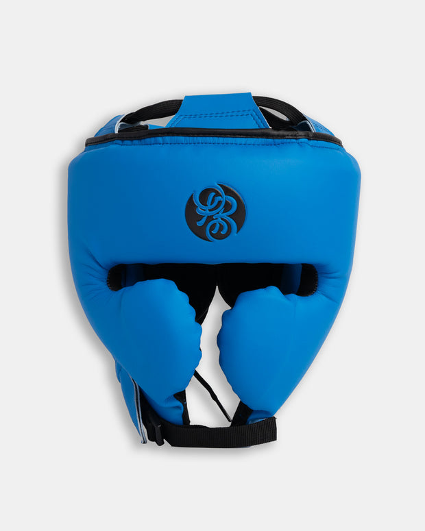 Gladiator Headguard - Azure Blue (Matte Blue/Black)