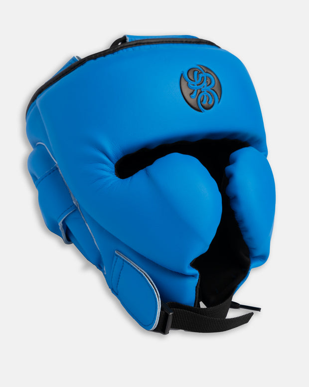 Gladiator Headguard - Azure Blue (Matte Blue/Black)