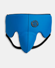 Gladiator Hipguard Groin Protector - Azure Blue (Matte Blue/Black)