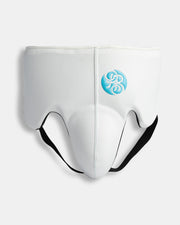 Gladiator Hipguard Groin Protector - Iceman (Matte White/ Ice Blue)