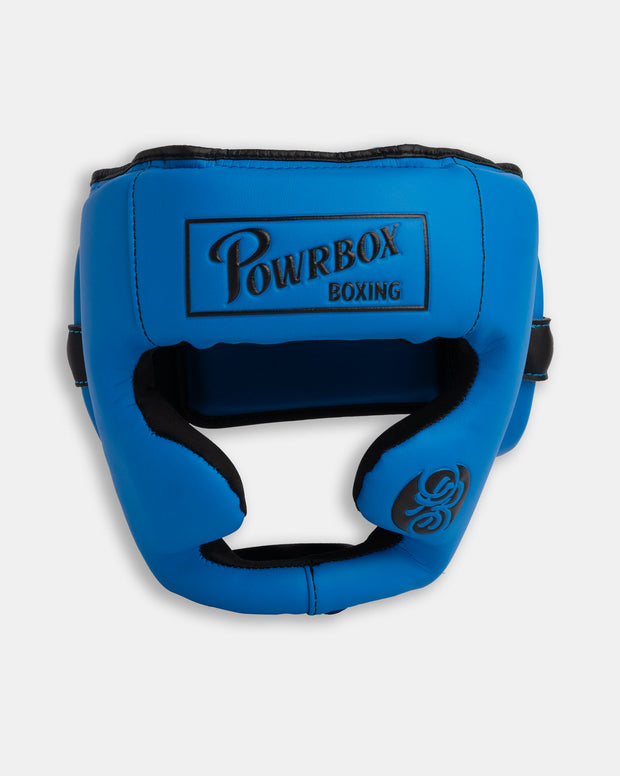 New Tradition Headguard - Azure Blue (Matte Blue/Black)