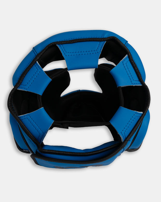 New Tradition Headguard - Azure Blue (Matte Blue/Black)