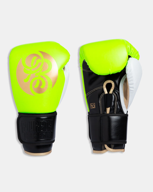 Exile Series Gloves - Kryptonite (Bright Green/Black/Gold)