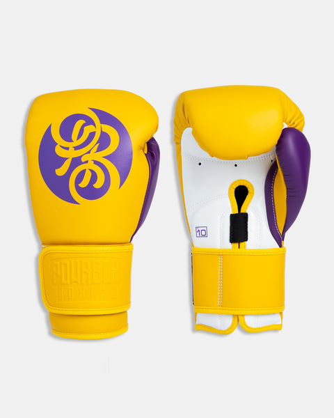 Exile Series Gloves - Kobe (Matte Yellow/ Purple)