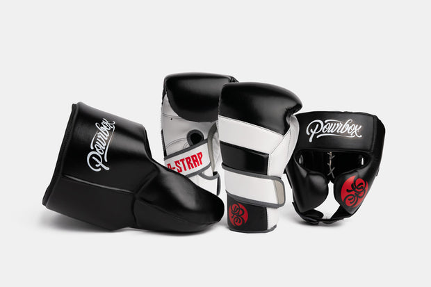 D-Strap Sparring Kit - Mamba (Black/ White)