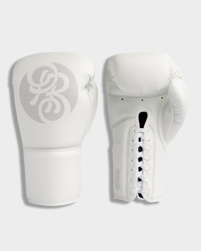 Pinnacle Lace-up Gloves - Pearl (Matte White)