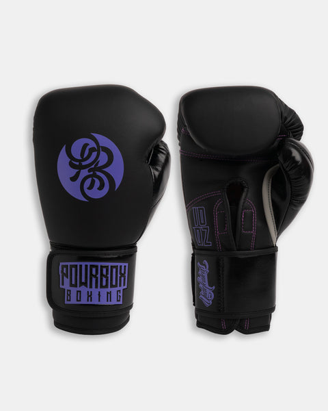 Undefeated Velcro Gloves - Phantom - (Black/ Purple)