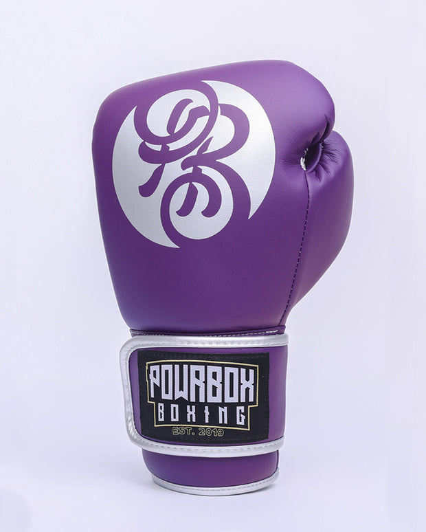 Unstoppable Series Training Glove (Matte Purple/ Silver)