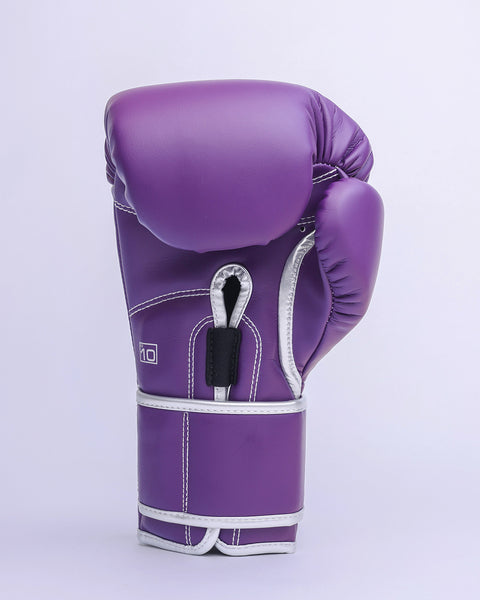 Unstoppable Series Training Glove (Matte Purple/ Silver)