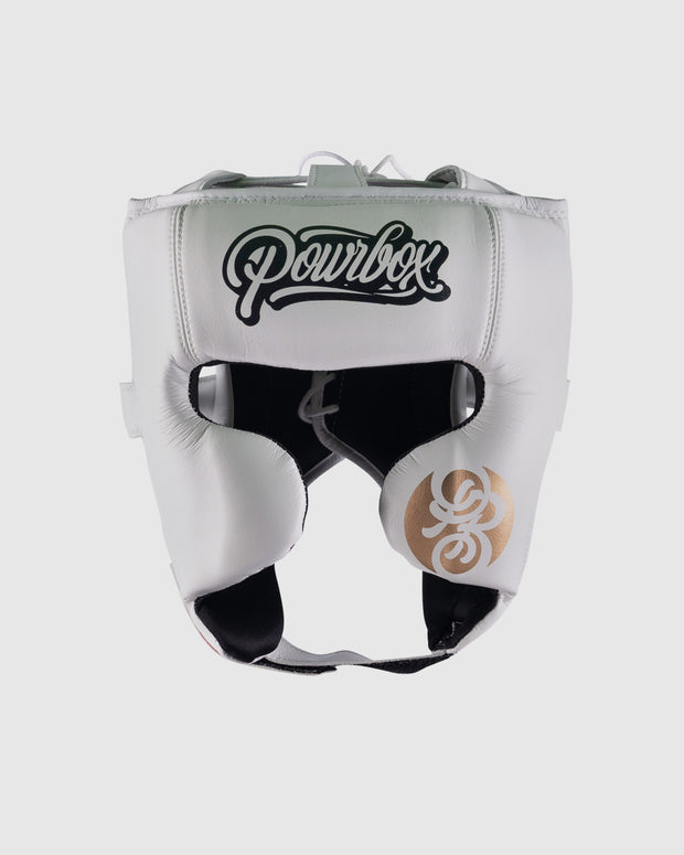 Powrbox Premium Headguard (White)