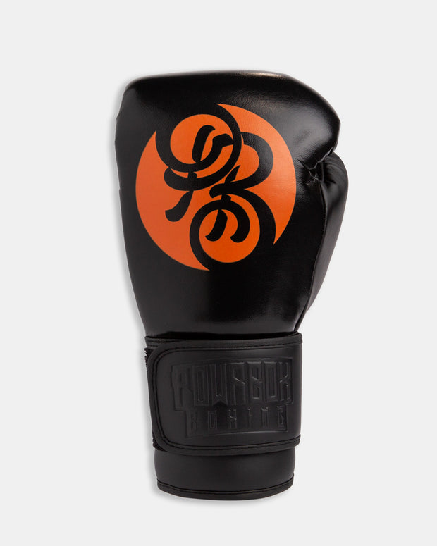 Exile Series Gloves - Evil Pumpkin (Black/Matte Black/Orange)