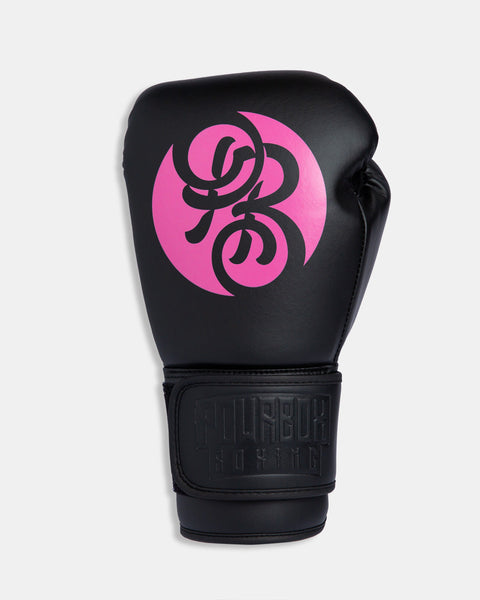 'Exile Series Glove - Cotto (Matte Black/Pink)' - Customized