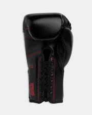 Pinnacle Lace-up Gloves - Bloodbath (Black/ Red)
