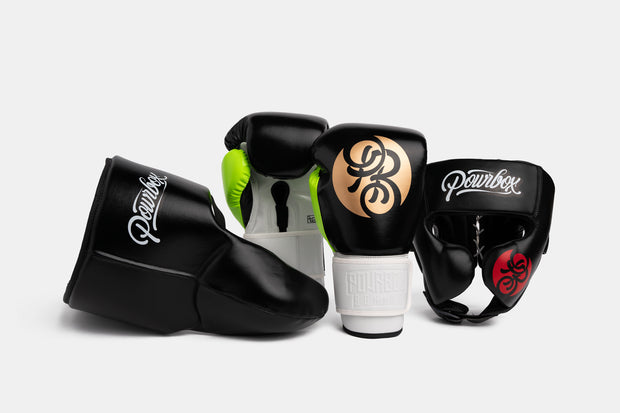 Exile Sparring Kit - Ninja Krypto (Black/ Bright Green/ White)