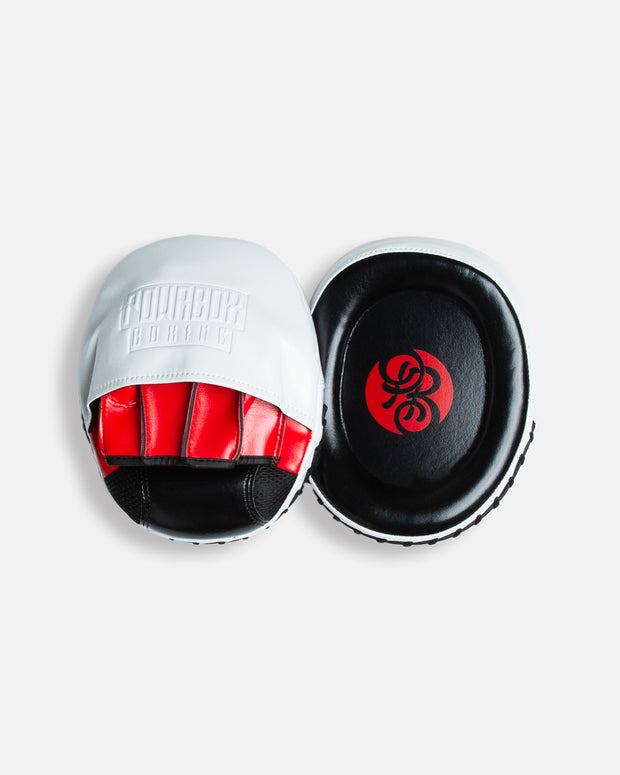 PB Animal Heavy Hands Mitts (White/Black/Red)
